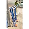 Image 2 : 2 ULINE BLUE INDUSTRIAL WALK BEHIND 5" SAFETY TAPE APPLICATORS