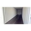 Image 2 : GREY 40' 67,200 MAX CAPACITY INDUSTRIAL TRANSPORT CONTAINER WITH DUAL SWING REAR DOORS
