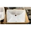 Image 3 : 3 VARIOUS RESIDENTIAL CERAMIC BATHROOM VANITY SINKS