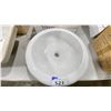 Image 2 : 3 VARIOUS RESIDENTIAL CERAMIC BATHROOM VANITY SINKS