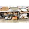Image 1 : ASSORTED BOXES OF HOOKS, LIGHTING, & SIMPSON BRACKETS