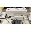Image 2 : PFAFF VARIMATIC 6091 WHITE ELECTRIC PORTABLE SEWING MACHINE WITH COVER & FOOT CONTROL