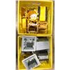 Image 2 : TABLE BOTTOM OF ASSORTED HEAVY DUTY HARDWARE, & CRATES OF ELECTRICAL COMPONENTS *BINS INCLUDED*
