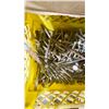 Image 3 : PALLET OF PLASTIC CRATES WITH ASSORTED INDUSTRIAL HURRICANE TIE BRACKETS & HARDWARE *MUST TAKE ALL