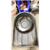 Image 3 : TABLE BOTTOM OF ASSORTED BINS OF INDUSTRIAL PLUMBING HARDWARE, ANCHORS & JERRY CAN *BINS INCLUDED*