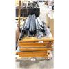 Image 2 : PALLET OF OPEN CENTER COMMERCIAL TABLE TOPS 46.5" X 29.5", COMMERCIAL MOLSON UMBRELLA,