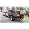 Image 2 : 2011 FORD F-450 SUPERDUTY POWERSTROKE, 2DR DUMP TRUCK, WHITE, VIN 1FDUF4HT7BEC23028