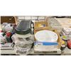 Image 1 : 16" DIAMETER WHITE ROUND SINK, ORTECH ODDSS-100-3 VENTILATOR, SMS-25 WRIE STRIPPER MACHINE & FIVE