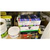 Image 2 : SHELF OF ASSORTED NAILS, STAPLES, PLASTIC PARTS ORGANIZERS, DRAIN GRATES, STAINLESS STEEL PIPE