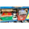 Image 2 : SHELF OF FAN COVERS, OUTLET COVERS, DOOR KNOBS, STAINLESS STEEL FAUCET, FLEXIBLE AIR DUCTING,