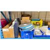Image 2 : SHELF OF ASSORTED NAILS, SCREWS, SCREW PINS, NUTS/BOLTS, FOAM WEATHER STRIPPING, PLASTIC PARTS