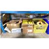 Image 2 : SHELF OF ASSORTED HOSES, STRING WORK LIGHTS, HARDWARE & HEAVY DUTY SCREW PINS
