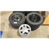 Image 1 : PAIR OF MOTOMASTER SE P205/65R15 92S M+S PERFORMANCE VEHICLE TIRES, A PAIR OF NEXEN 205/65R15 M+S
