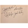 Image 1 : The Wizard of Oz cast signature slip