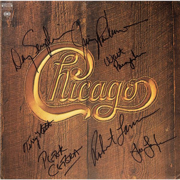 Chicago Chicago V signed album