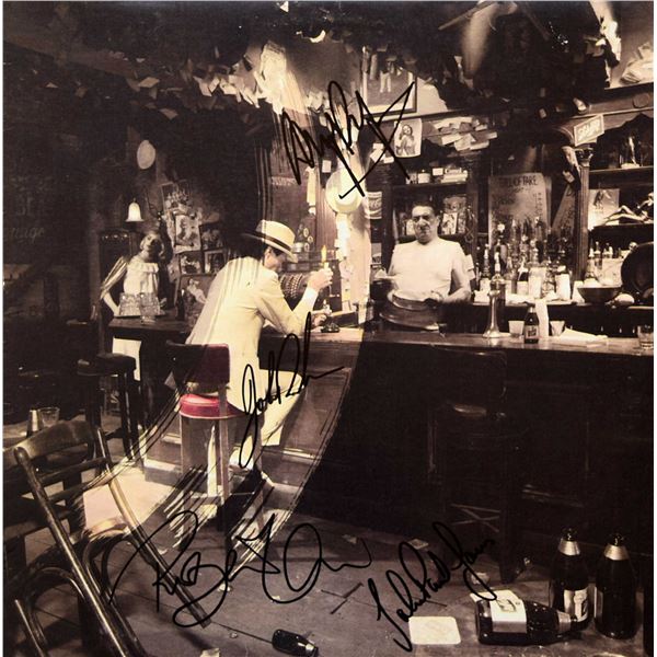 Led Zeppelin In Through The Out Door signed album