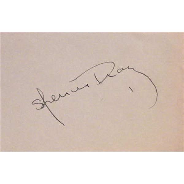 Spencer Tracy signature slip
