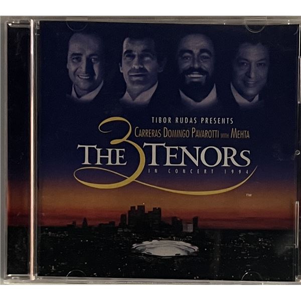 The 3 Tenors In Concert 1994 CD. 5x6 inches