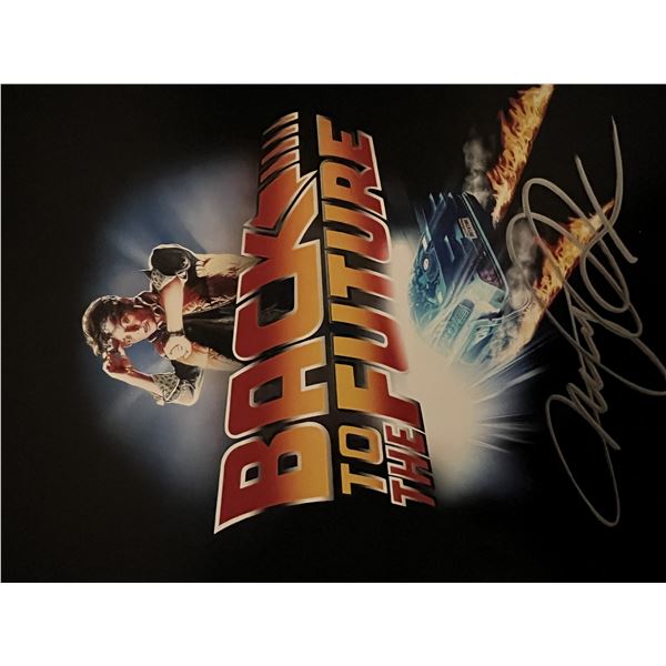 Back To The Future Michael J. Fox signed photo