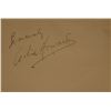 Image 1 : Leslie Howard signature slip