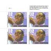 Image 1 : Louis Armstrong stamps plate block