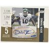 Image 1 : Michigan State Devin Thomas 2008 Sage #A68 signed trading card