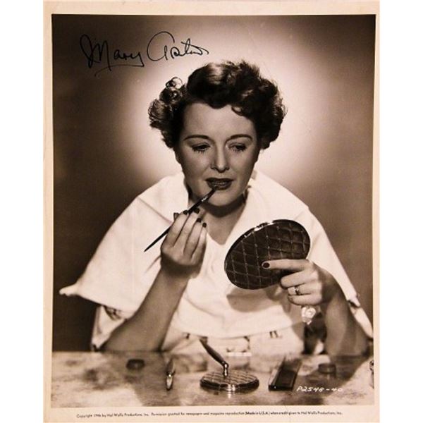 Mary Astor signed promo photo