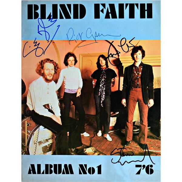 Blind Faith signed sheet music