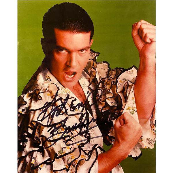 The Mambo Kings Antonio Banderas signed movie photo