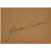 Image 1 : Rudolph Valentino signature slip