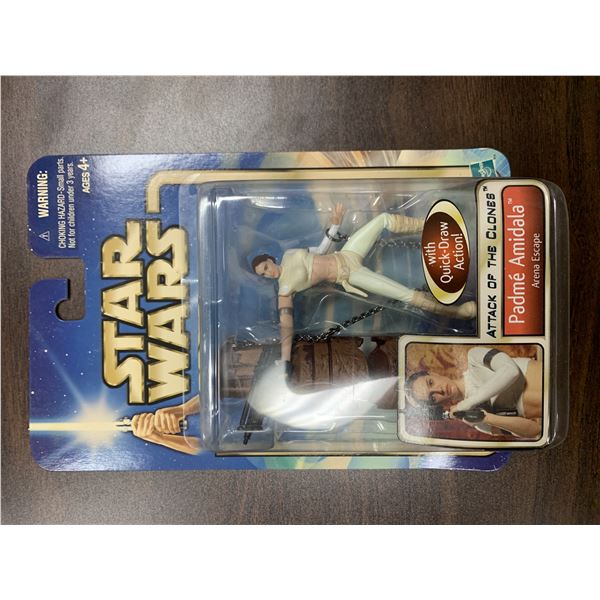 Star Wars unsigned Padme Amidala action figure