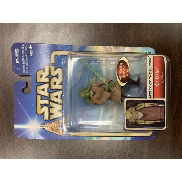 Star Wars unsigned Kit Fisto action figure