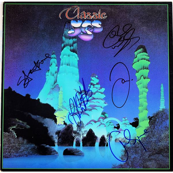 Yes signed Classic Yes album
