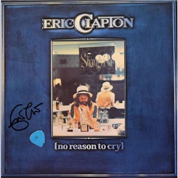 Eric Clapton signed No Reason to Cry album