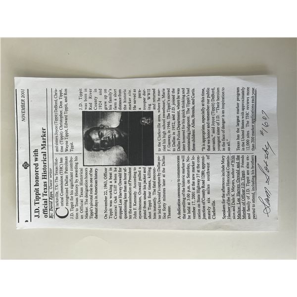 Sam Sosby signed print