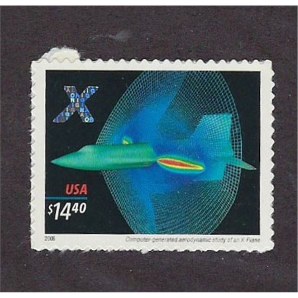 Space X USA Single Stamp