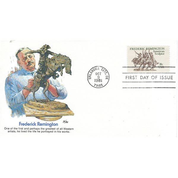 Frederick Remington FDC