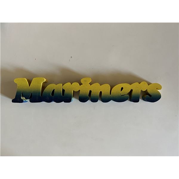 Seattle Mariners Logo Block