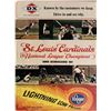 Image 1 : St Louis Cardinals 1969 scorecard. 8x11 inches