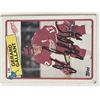 Image 1 : Detroit Red Wings Gerard Gallant 1988 Topps #12 signed trading card