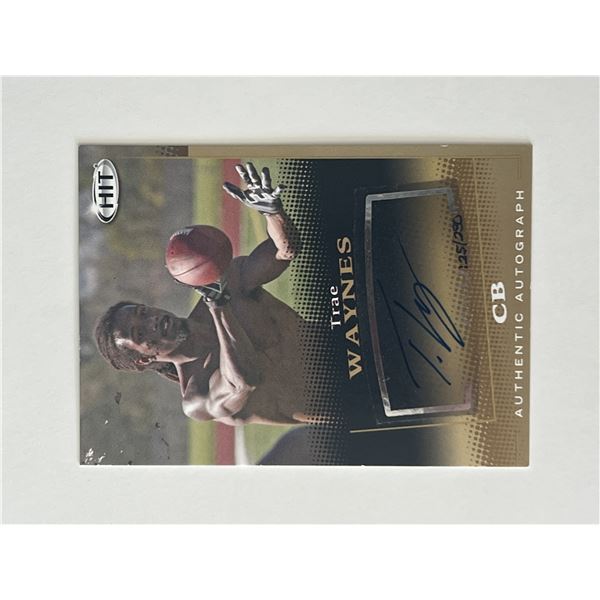 Trae Waynes signed autographed card