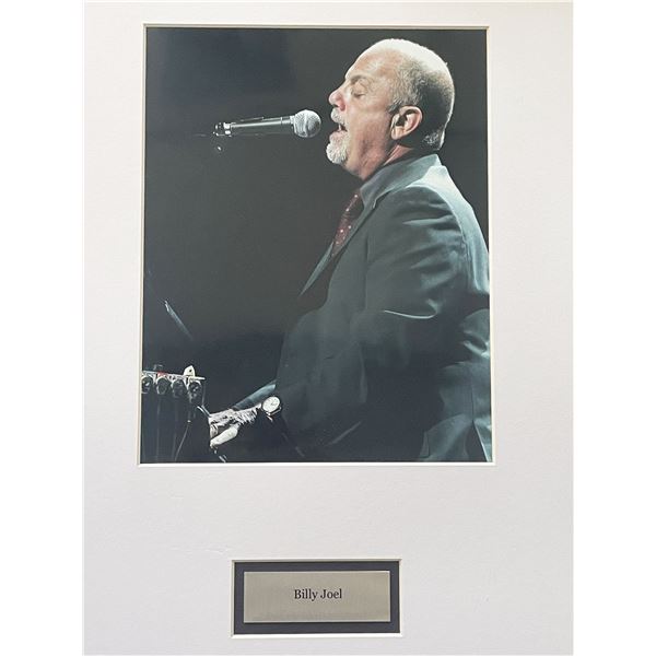 Billy Joel mounted photo