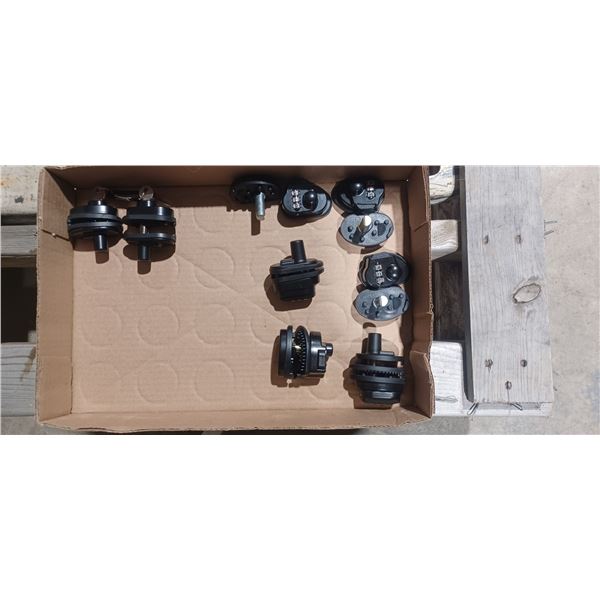 TRIGGER LOCKS -TWO KEYED ALIKE AND SIX COMBINATIONS WITH COMBO