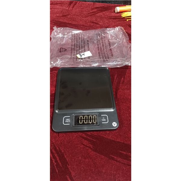 NEW DIGITAL SCALE 11LBS CAPACITY - USB RECHARCHABLE