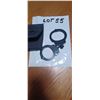 Image 1 : BLACK HANDCUFFS COMES WITH TWO KEYS AND CUFF CASE