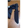 Image 1 : SURVIVOR STAINLESS STEEL USA CUSTOM DESIGN, HAND FORGED KNIFE AND SHEATH