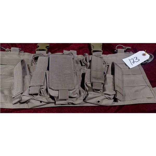 NEW GREY MULTI PURPOSE TACTICAL BELT