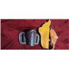 Image 1 : THREE LEATHER HOLSTER'S - BROWN