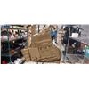 Image 2 : TAN TACTICAL BODY ARMOR CARRIER VEST COMES WITH BULLET PROOF PLATE COMPARTMENTS. PLATE SOLD SEPARAT