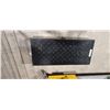 Image 3 : HEAVY DUTY BLACK METAL TOOL/FOOT LOCKER 30 X 13 X 11"